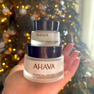 AHAVA face lotion and eye cream
